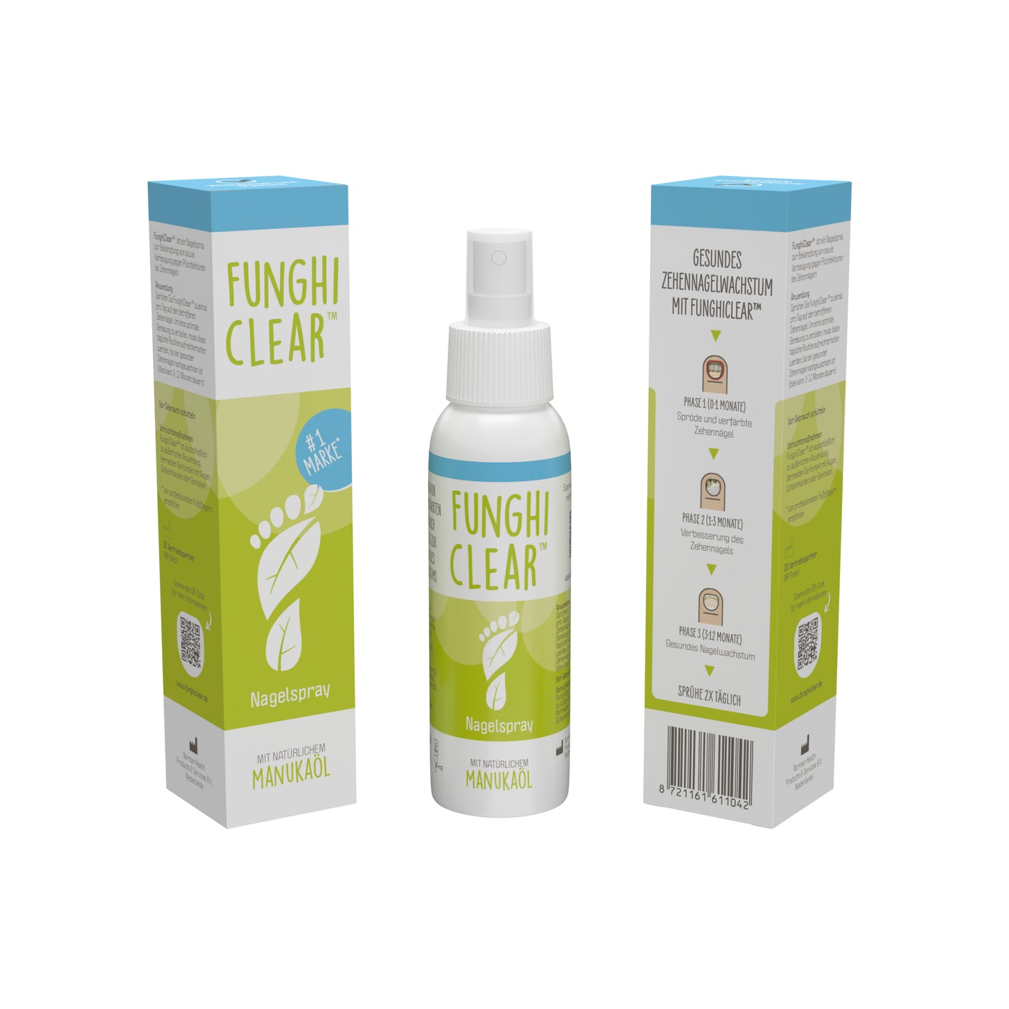 FunghiClear – Anti-Fungal Foot & Nail Spray (89ml)